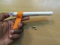 How to Make a Paper Gun that shoots wooden bullets - Easy Tutorials