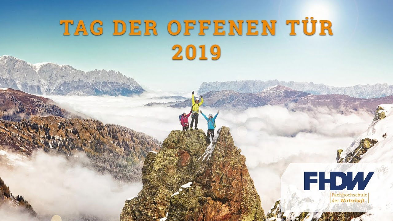 Fhdw In Paderborn Tag Der Offenen Tur 2019 Youtube