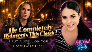 Geoff Castellucci I Put A Spell On You Reaction 🔥 He Makes This Classic Completely His Own