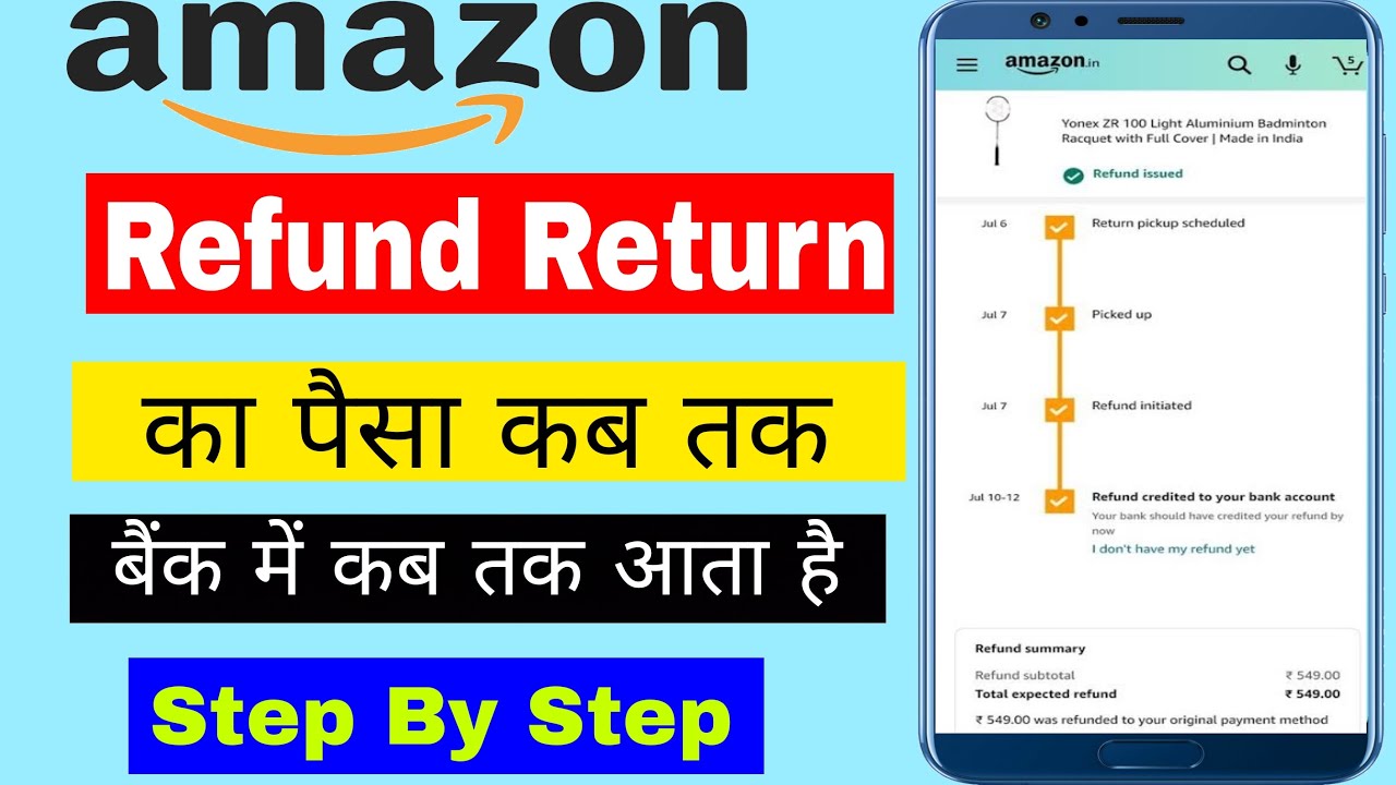 Amazon Refund Kitne Din Me Aata Hai Amazon Me Refund Kab Milega Amazon Refund Not Received