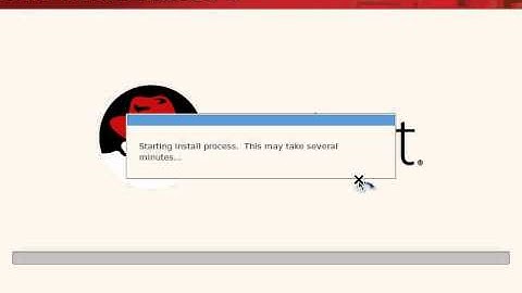 installation of Red Hat Enterprise Linux 5.avi