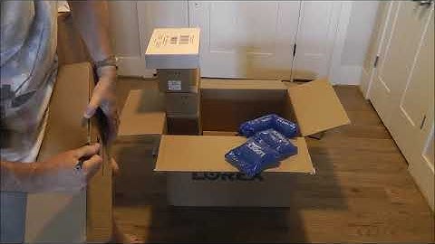 Lorex Surveillance System Unboxing