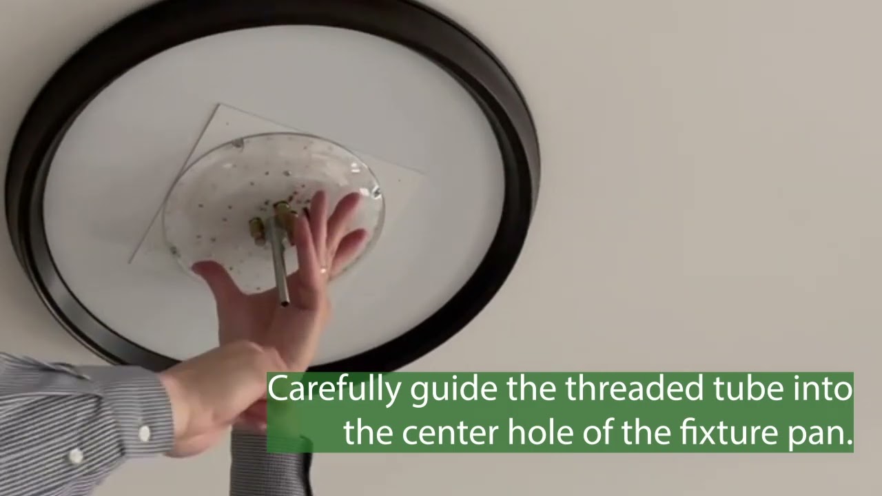 How to Install the Legacy Flush Mount - YouTube