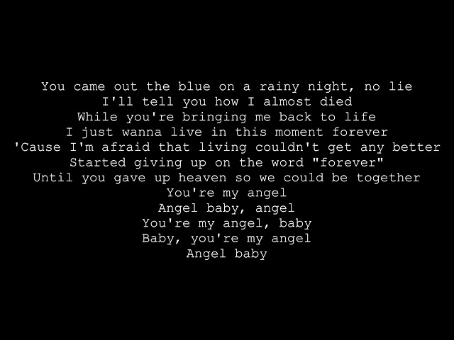 Troye Sivan | Angel Baby (slowed) | lyrics class=