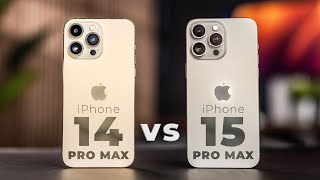 iPhone 15 Pro Max VS iPhone 14 Pro Max // Worth Upgrading? I
