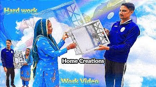 Bartan Rakhne Ke Liye Tokra, Home Creations, Hard Work, Work Video. Naresh Kumar