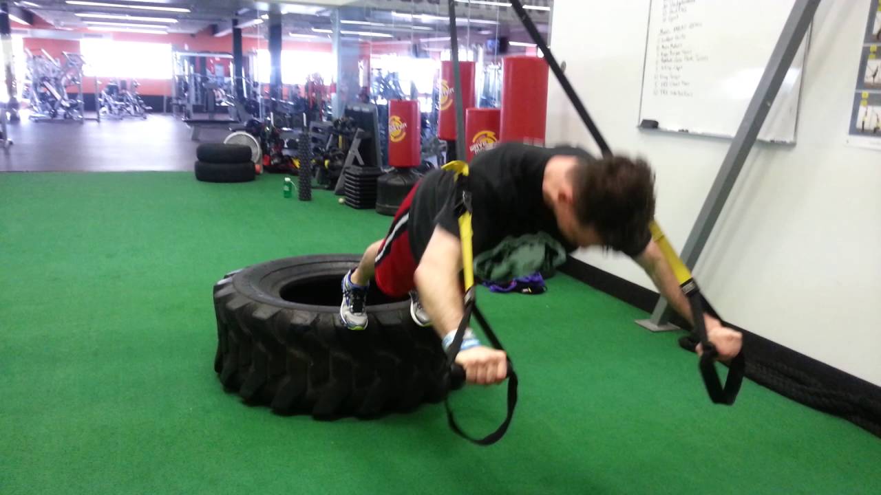 TRX Feet Elevated Chest Press YouTube