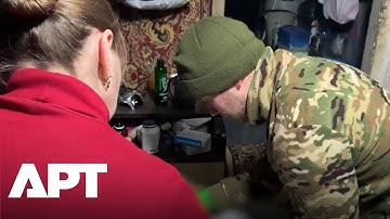 Russian MoD Shares Video: Emergency Aid for Donetsk Civilians Wounded in Repeated Ukrainian UAV Drop