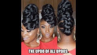 *PROTECTIVE STYLE* THE UPDO OF ALL UPDOS!! | ForTheLoveOfUpDos