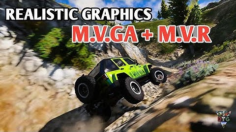 GTA V M.V.G.A + M.V.R Realistic Graphics MOD || Ultra Graphics Remastered 1080p 60FPS