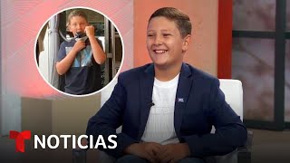 Thumbnail image for Un niño toma el micrófono de un avión y pide apoyo para Cuba | Noticias Telemundo