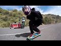 Descending Velefique Mountain Pass on a Longboard || GoPro Run