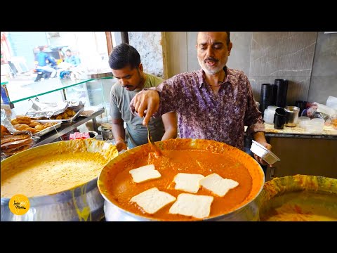 Ulhasnagar Famous Doli Sindhi Breakfast Dal Pakwan Making Rs. 40/- Only l Mumbai Street Food