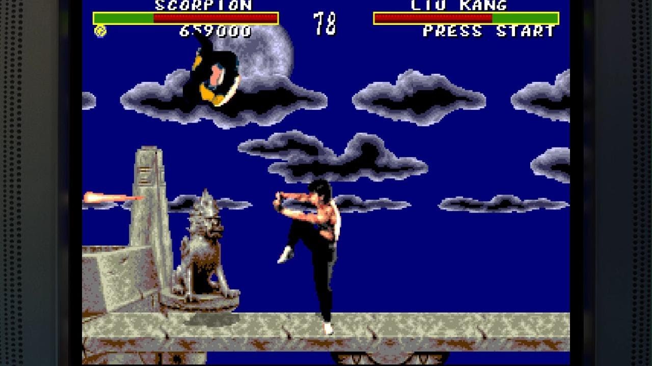 Mortal Kombat Genesis Scorpion Very Hard Run No Rounds Lost