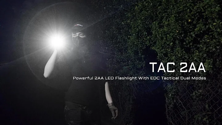 New Release! The Brightest 2AA LED Flashlight—ACEBEAM TAC 2AA!