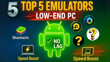 Top 5 Best Android Emulators for Low End PC (2025) | Smooth Gaming & Apps