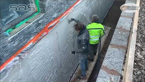 Spray Rendering With Monocouche Render Using GoRend HBS