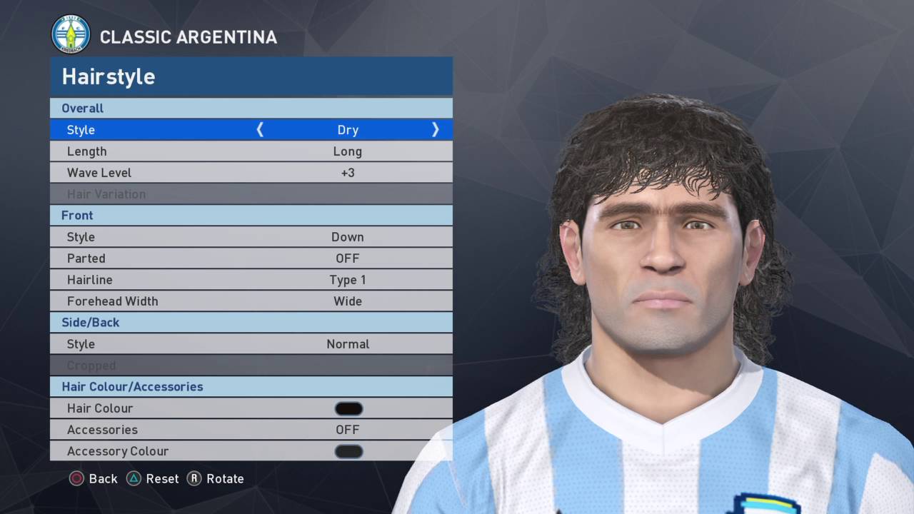 PES 2017 How to create MARADONA