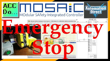 MOSAIC Safety Controller Emergency Stop