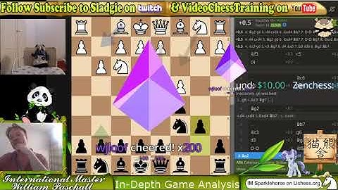 IM Will Paschall Thursday subscriber stream IN-DEPTH game analysis !  lichess