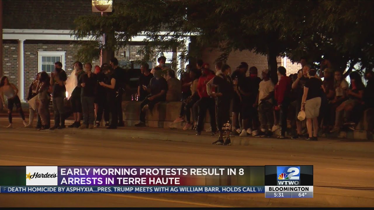 Terre Haute Protest Arrests YouTube