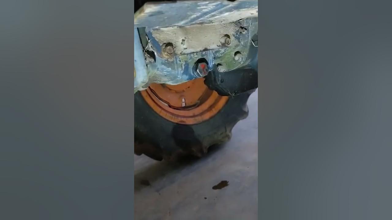 Changing hydraulic fluid/transmission on a B6100E Kubota tractor YouTube