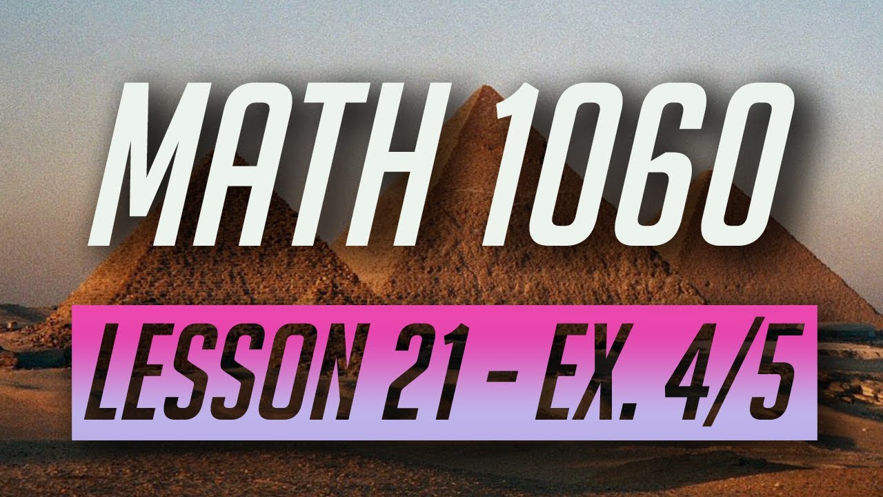 Lesson 21 complex products powers quotients and roots example 4 