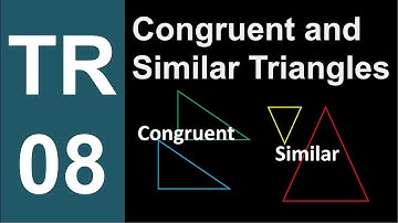 TR-08: Similar and Congruent Triangles (Trigonometry series by Dennis F. Davis)