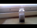 Reaction of aluminum with water and sodium hydroxide