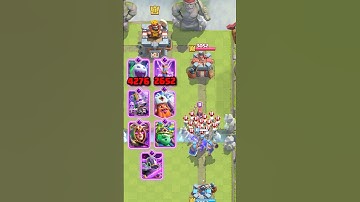 New Three Musketeers VS Every Evolution Elixir #clashroyale #shorts
