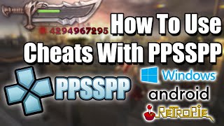 How To Use Cheat Codes With PPSSPP - 2020 screenshot 4