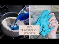 EASY PLAYDOUGH RECIPE | How to Make Play Doh at Home | The Squishiest Play Dough DIY Tutorial