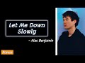 Let me down slowly  alec benjamin lyrics  borora music