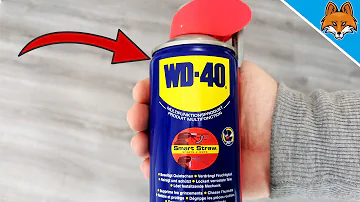 Kann man mit WD 40 Klebereste entfernen?