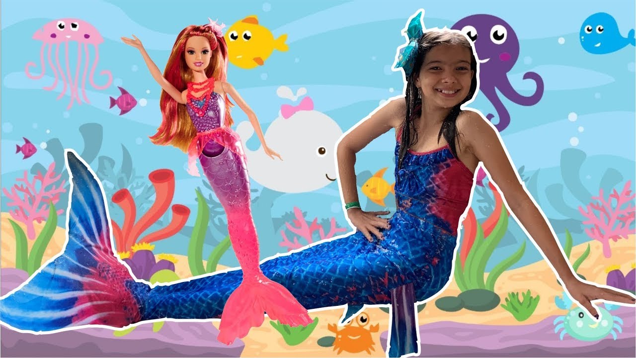 A BONECA SEREIA QUE VIROU UMA SEREIA DE VERDADE ( NOVELINHA )