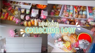 SQUISHY COLLECTION TOUR! | How I Organize My Squishies