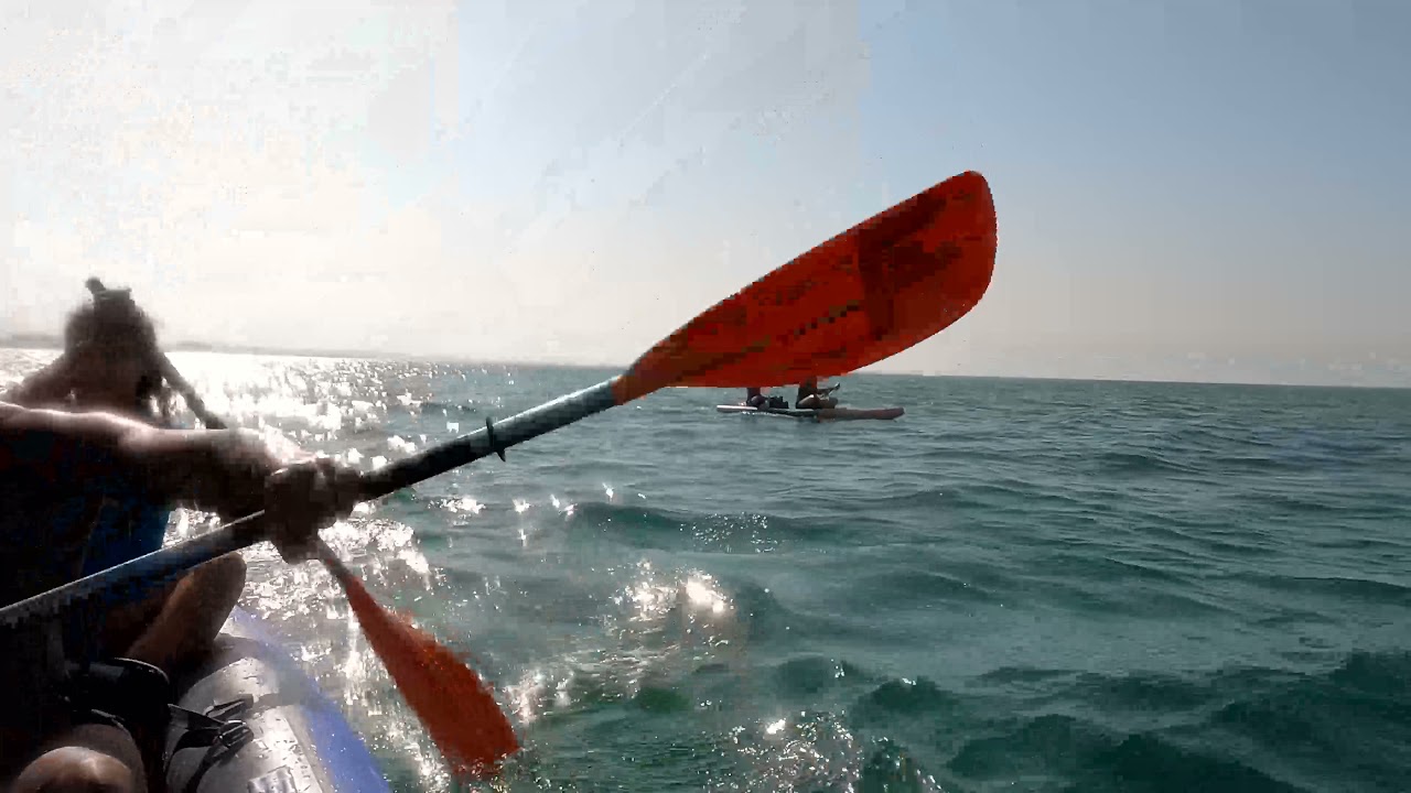 Paddle boarding the Coast of Muscat