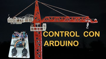 Grúa Torre con Arduino (+Código)
