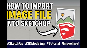 How to import an Image file JPEG, PNG into Sketchup