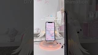 cinnamoroll DIY live wallpaper and charging animation tutorial #cinamoroll 🩵 #livewallpaper