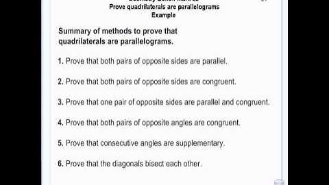 Geometry - Properties of Isosceles Triangles and Parallelograms,squares and rectangles,  with proofs - 4-4-13