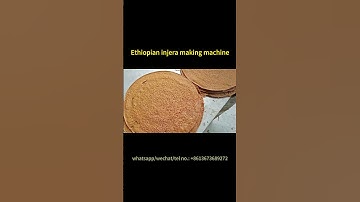 New-designed injera making machine | Spring roll machine for lumpia wrapping