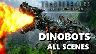 Dinobots  Transformers Age Of Extinction  All Scenes