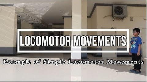 Locomotor Movements