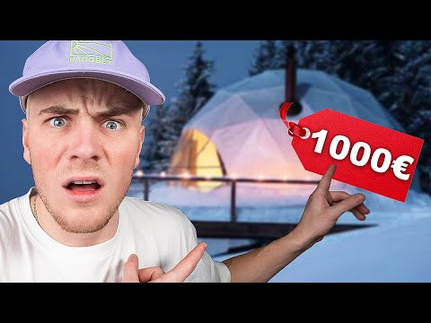 Ich habe ein 1000€/Nacht IGLU Hotel getestet!  ?