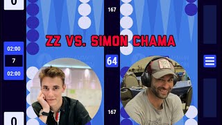 Backgammon Galaxy challenge: Grandmaster playing with fans - Simon Chama