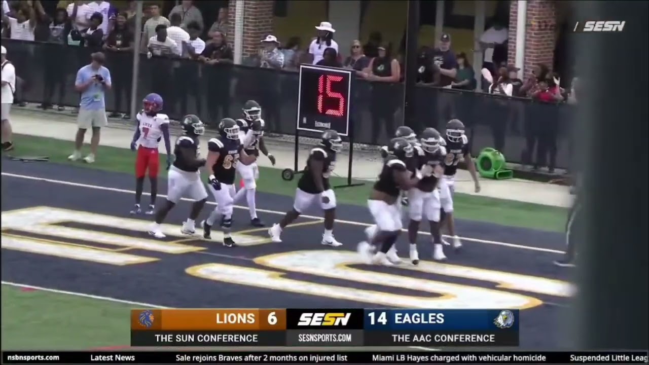 Florida Memorial University vs. Reinhardt University Highlights | 8-30-25