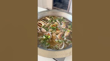 Kip & Groene Udon Met Gyokuro Umami Dashi 🍲🥢✨ Recept & Dashi-info in reacties!
