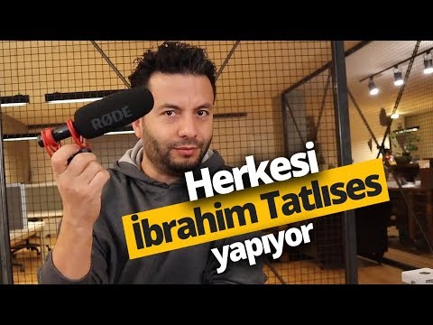 Rode VideoMic NTG inceleme - Kullanan İbrahim Tatlıses oluyor! (Hediyeli video)