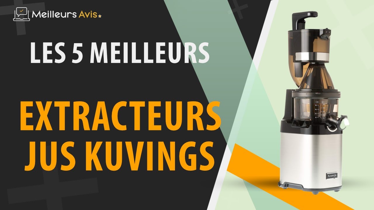 Les nouveaux extracteurs Kuvings et autres appareils de la marque